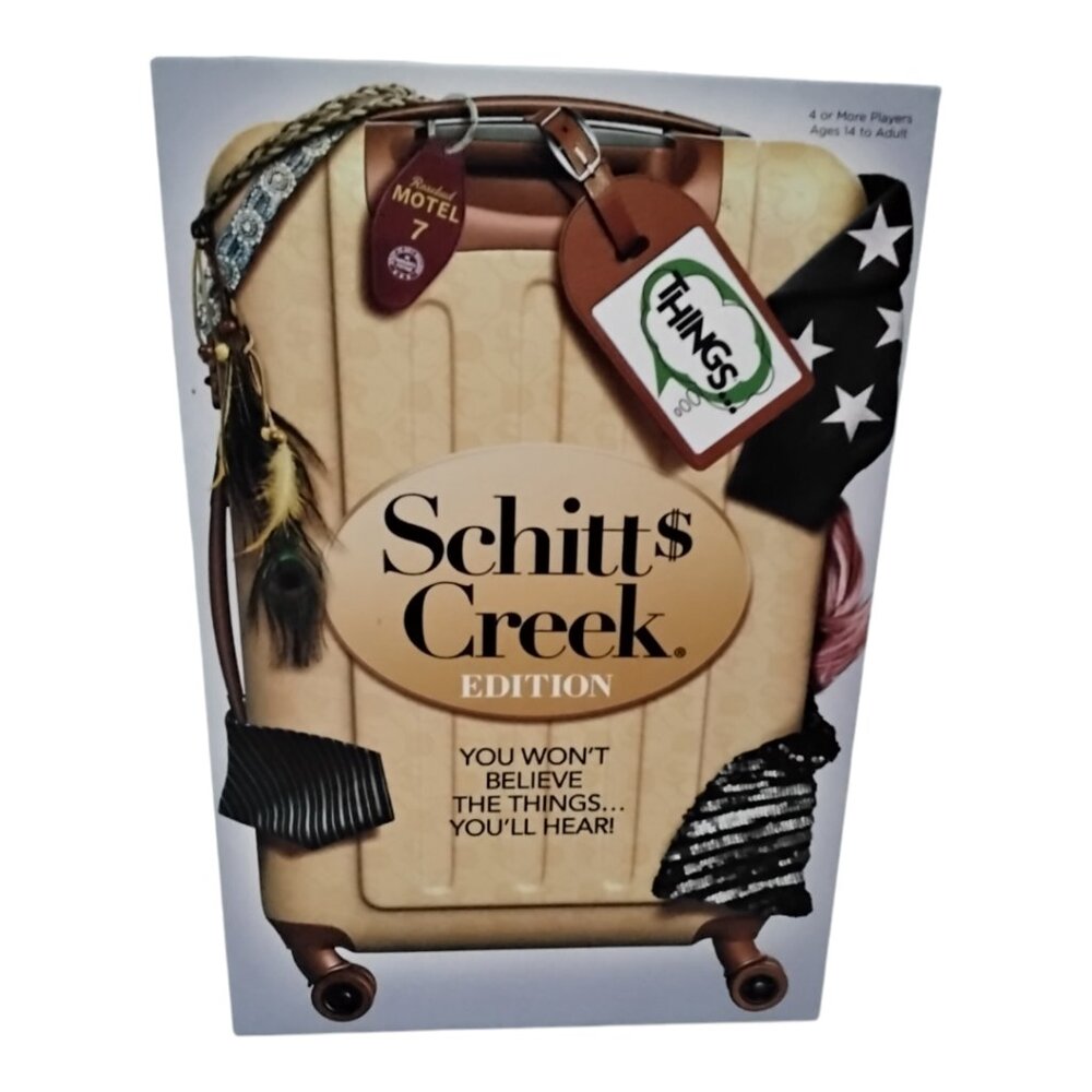 Things Game Schitt's Creek Edition for 4 or More Players - New in Box
